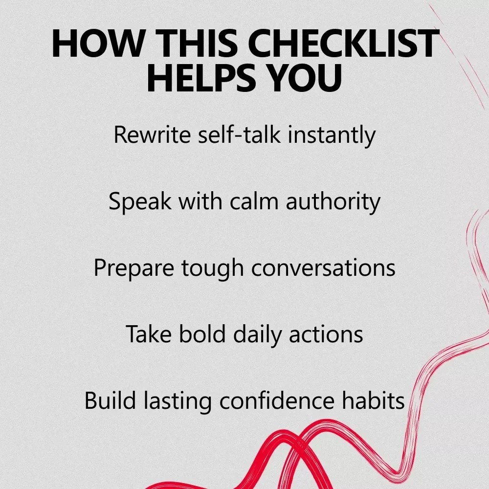AI Confidence Boost | Digital Checklist for Confidence Skills Anyone Can Learn With AI | Personal Growth, Communication & Self-Belief Toolkit
