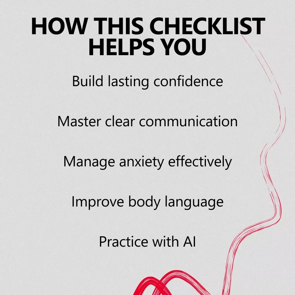 Speak Up with Confidence: The Ultimate Checklist for How to Feel Confident Speaking Up