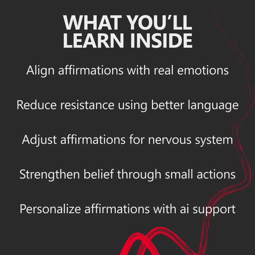 How to Truly Believe Your Affirmations – A Practical Guide on how to believe your affirmations, Build Emotional Credibility, and Make Affirmations Actually Work
