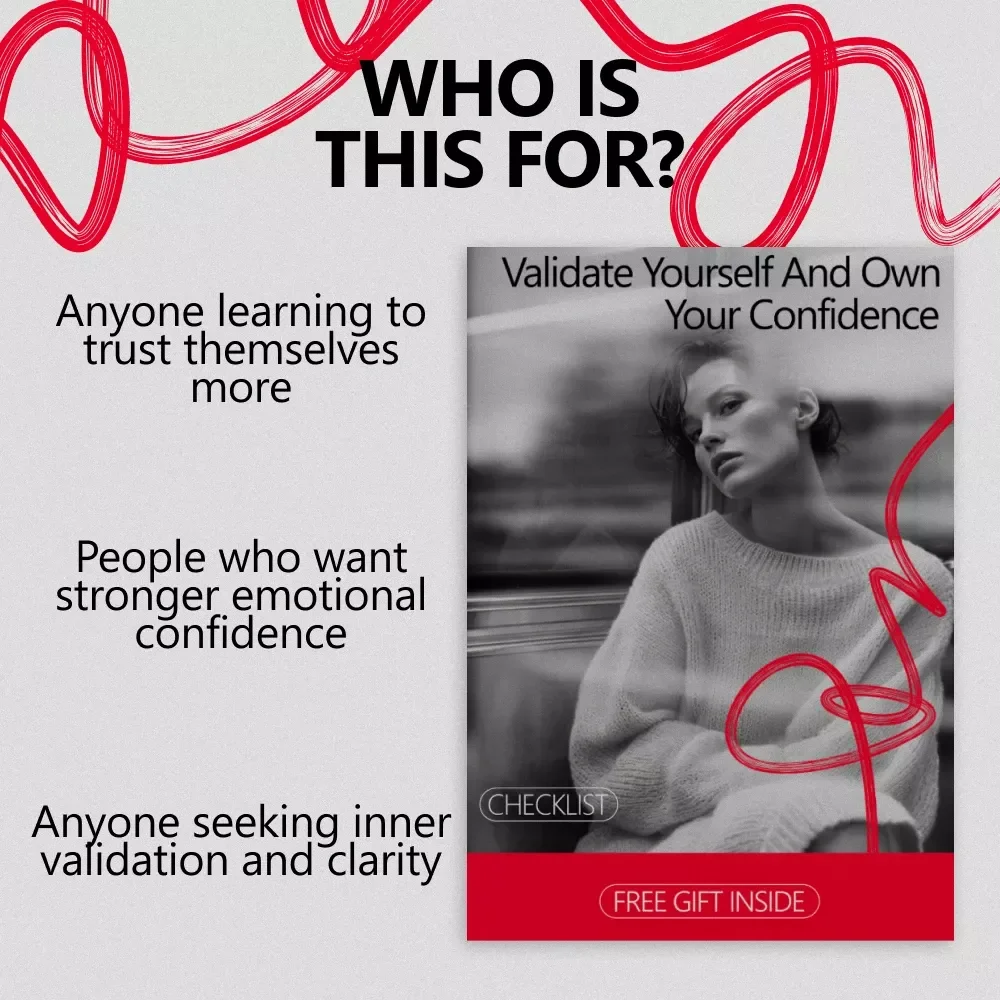 Validate Yourself and Own Your Confidence – Self Validation Guide, Confidence Building eBook, Personal Growth Digital Download, Mindset & Self Worth Workbook