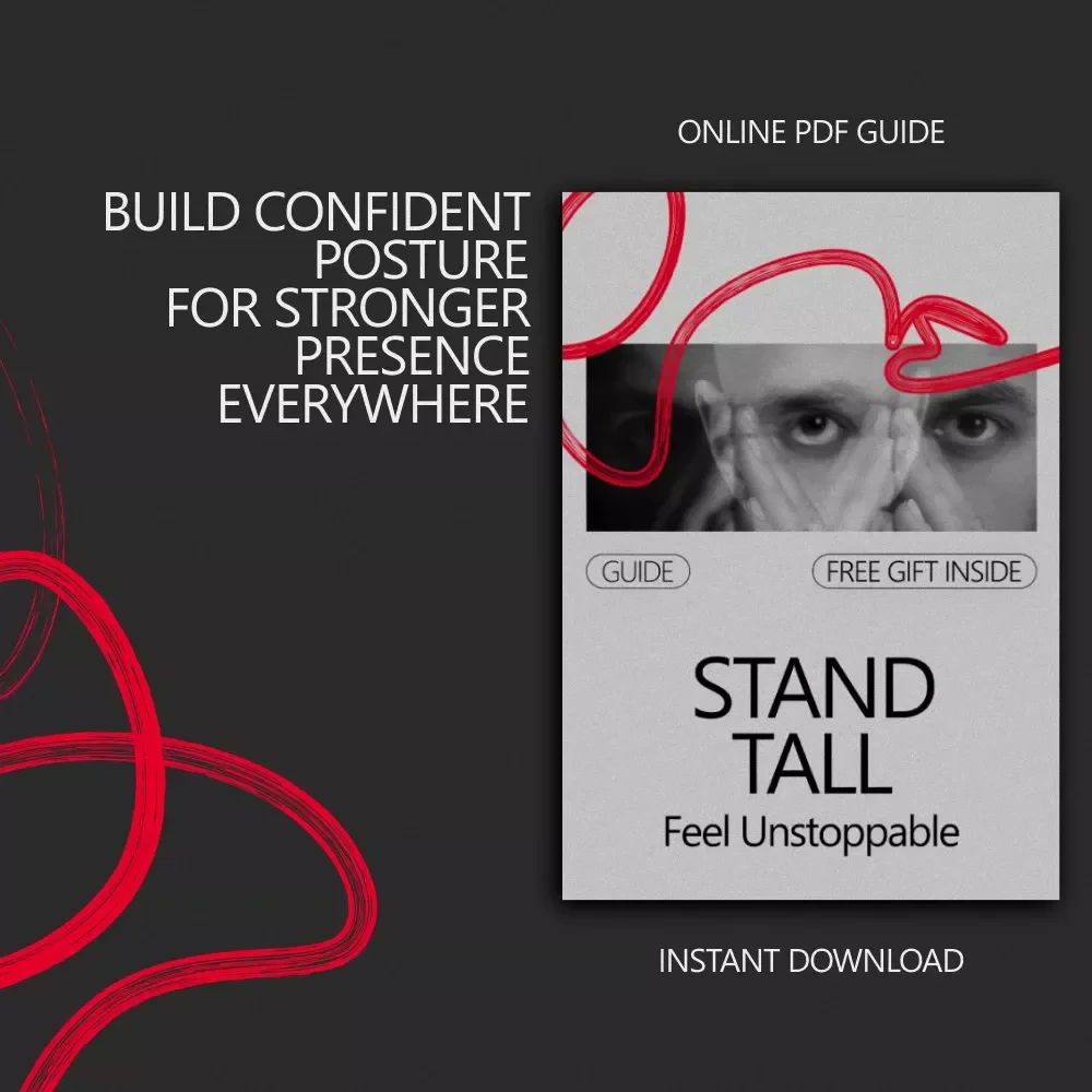 Stand Tall Feel Unstoppable – Confidence Guide for How to Stand to Look More Confident | Body Language & Posture Digital Download