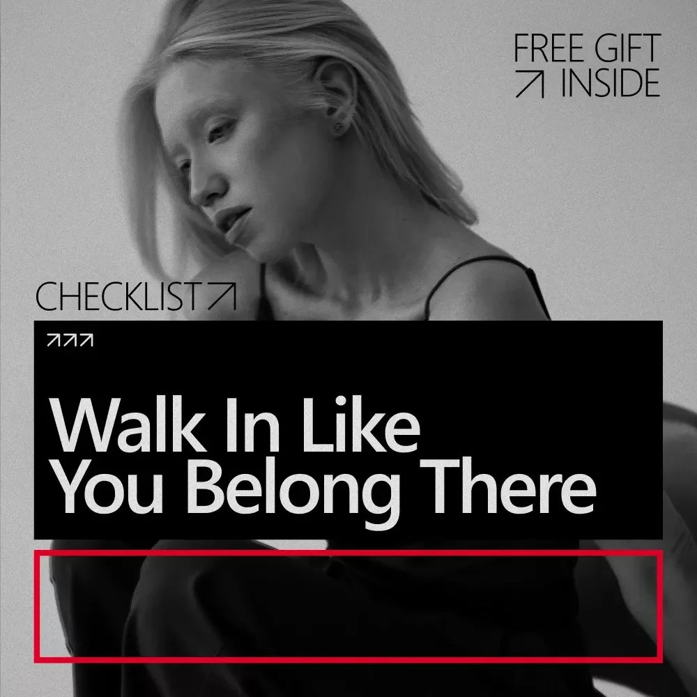 Walk In Like You Belong There – Confidence Checklist for New Students | How to Be Confident at a New School