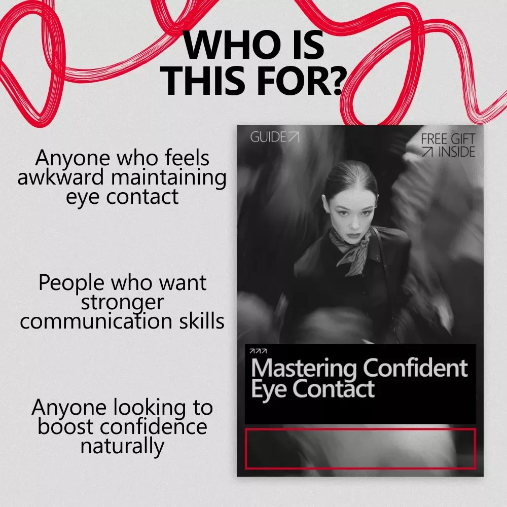 Mastering Confident Eye Contact – Confidence Building Guide, Eye Contact Skills eBook, Social & Professional Communication Checklist, AI-Enhanced Personal Development Download