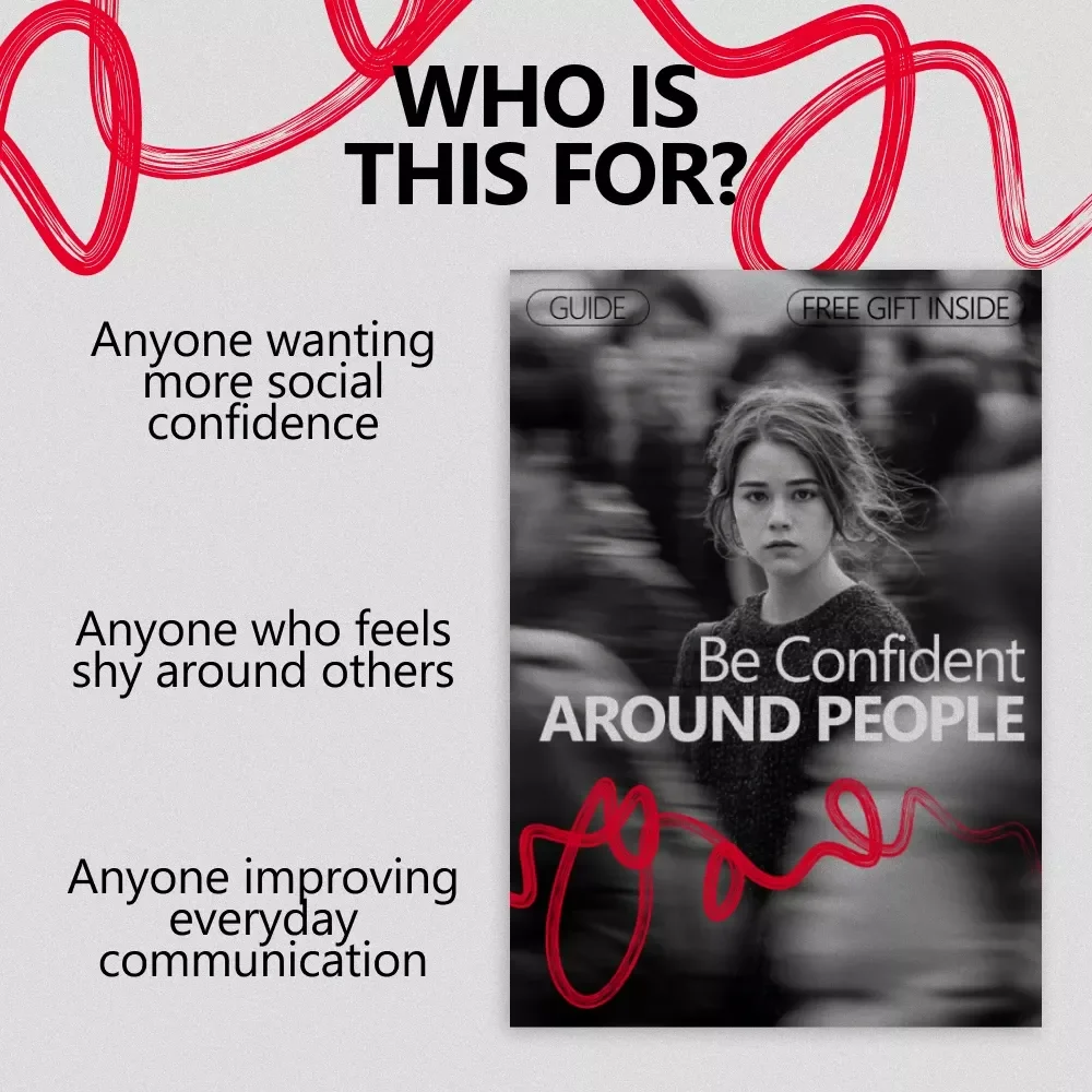 Be Confident Around People – Practical Guide on How to Act Confident Around People, Social Confidence Skills, Body Language Tips, Real-Life Examples, and AI Prompts for Everyday Situations