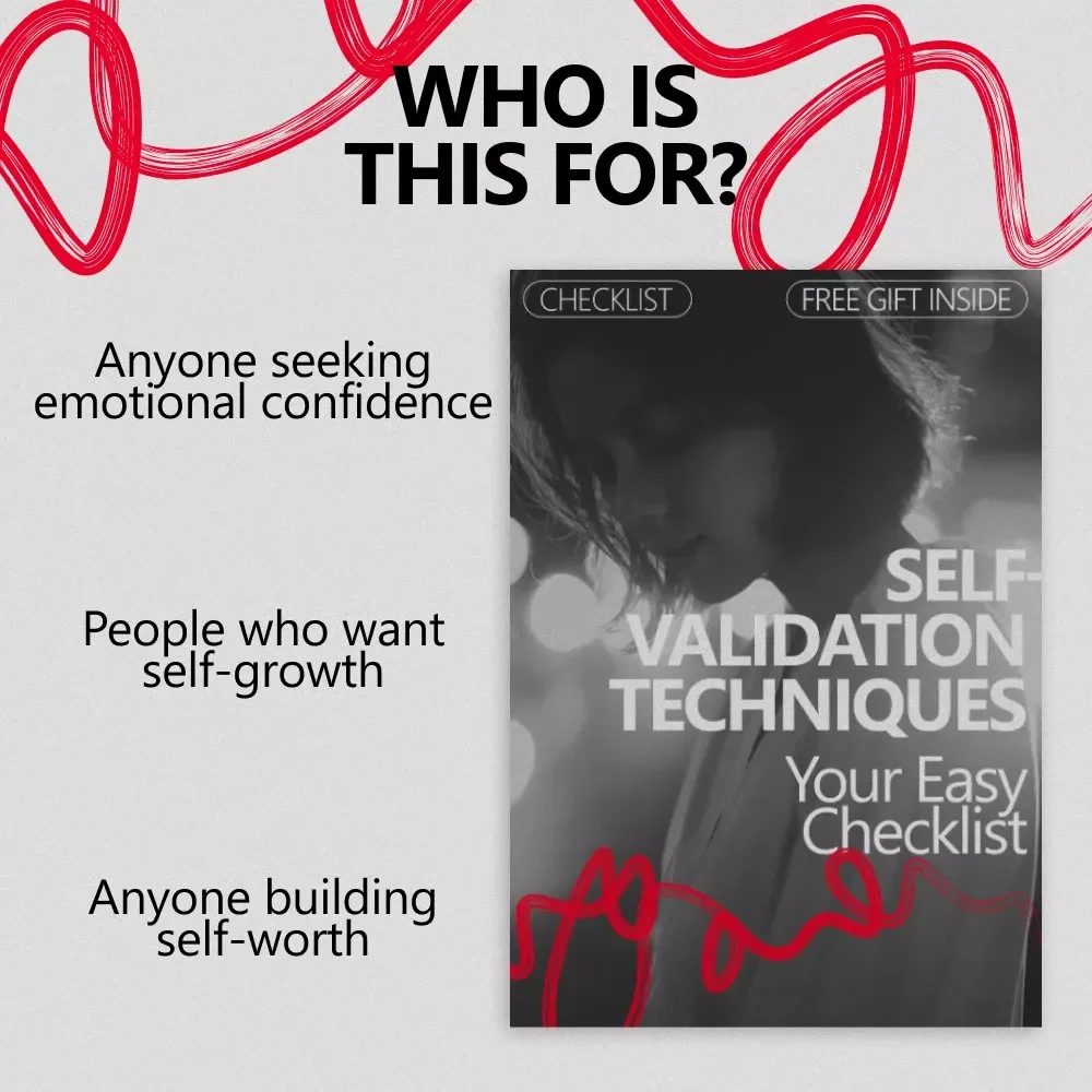 Self-Validation Techniques: Your Easy Checklist – Simple Self-Care Guide for Confidence, Boundaries & Emotional Wellness