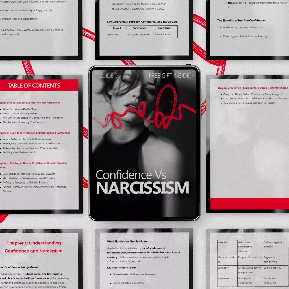 Confidence vs Narcissism: A Comprehensive Guide to Understanding and Building Healthy Confidence