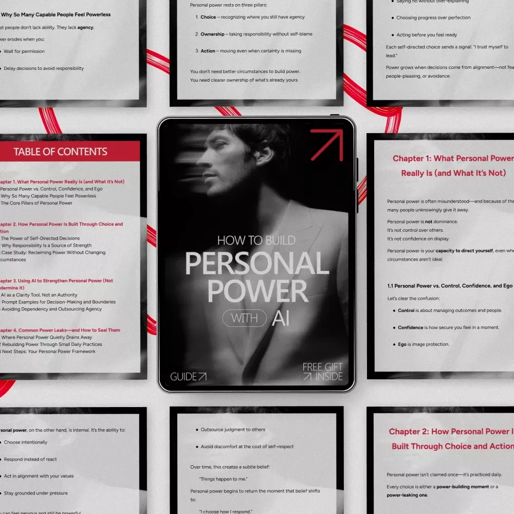 How to Build Personal Power with AI – Practical Guide for Clarity, Confidence & Self-Directed Decision Making
