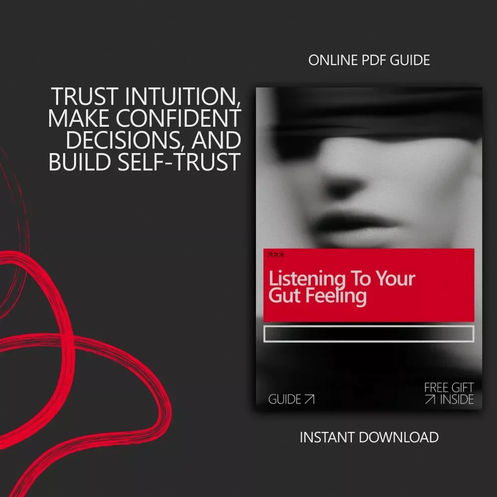 Listening to Your Gut Feeling – Intuition Guide & Self-Trust eBook | Mindfulness, Decision-Making & AI-Assisted Reflection Digital Download