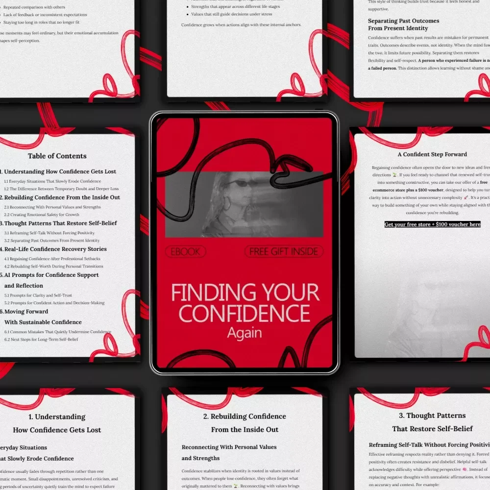 Finding Your Confidence Again: How to Regain Lost Confidence eBook - Rebuild Your Self-Belief with Practical Strategies