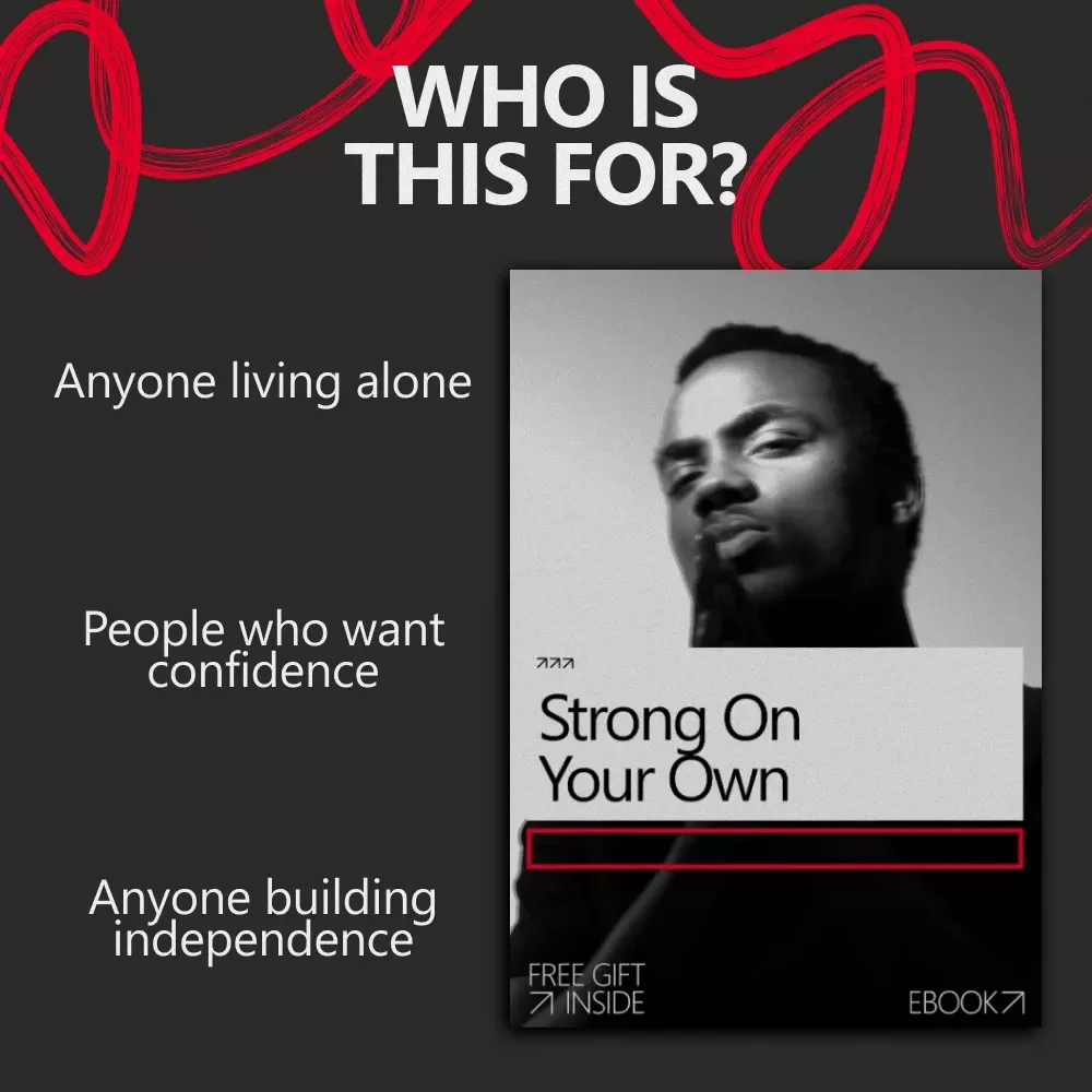 Strong on Your Own: A Confidence-Building Ebook Guide on How to Be Confident When Living Alone