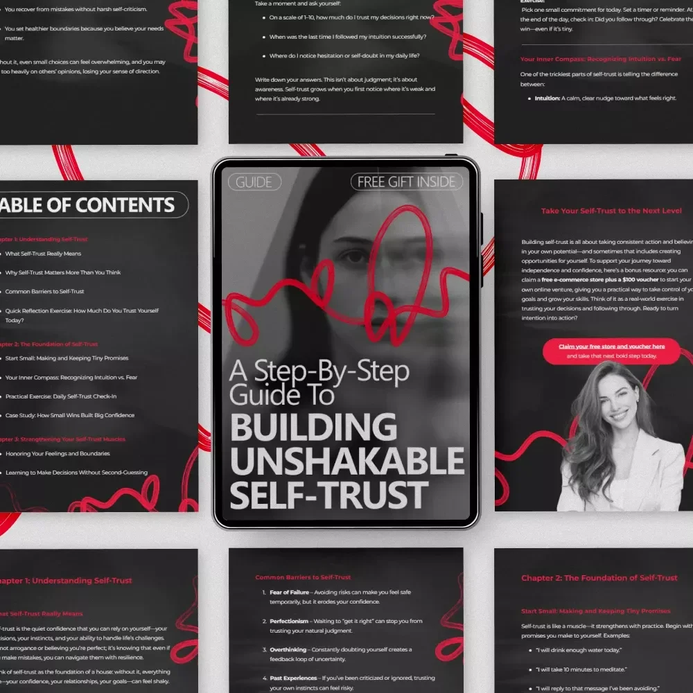 A Step-by-Step Guide to Building Unshakable Self-Trust – Learn How to Build Self-Trust Step by Step with Practical Exercises & Daily Confidence Tools