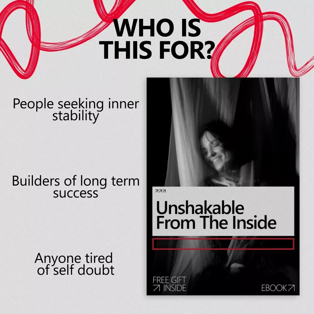 Unshakable From the Inside – A Practical eBook Guide on how to strengthen inner confidence, Build Self-Trust, and Create Lasting Emotional Stability