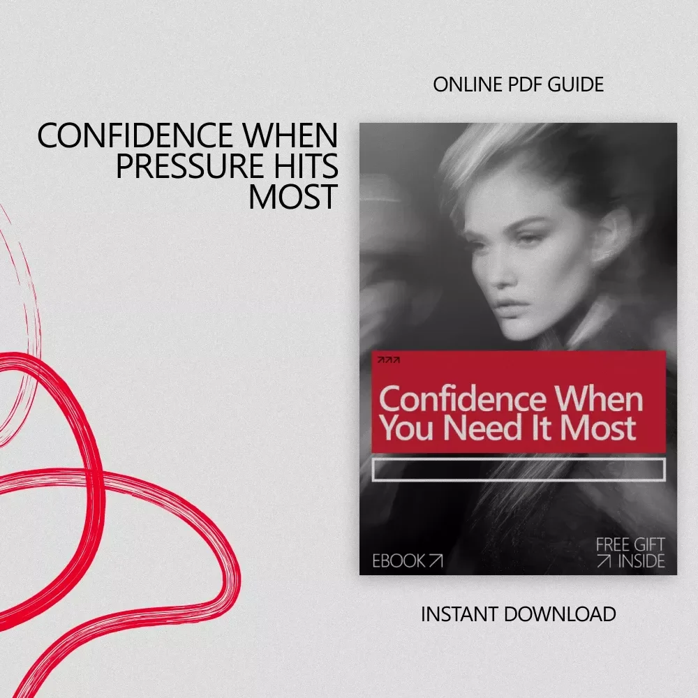 Confidence When You Need It Most – Practical Ebook Guide on how to look confident when you're nervous in High-Pressure Moments