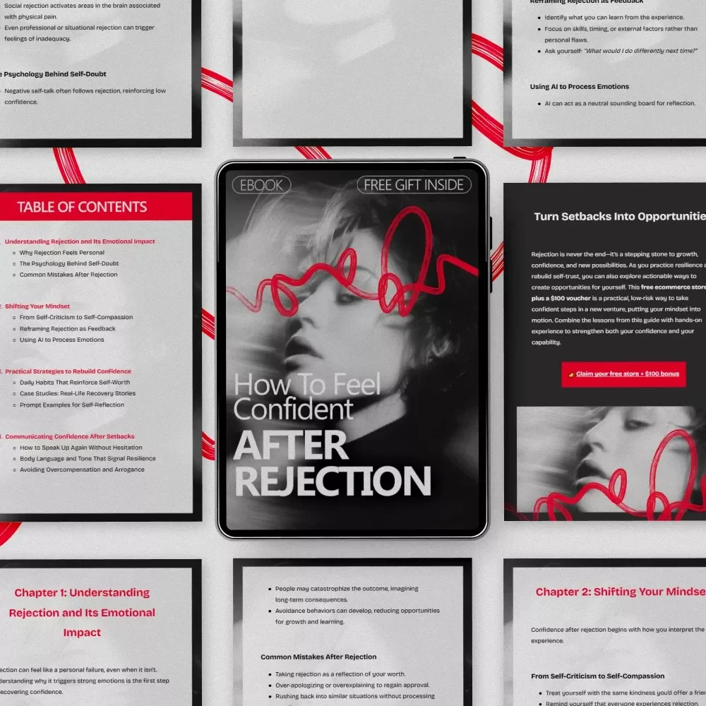 How to Feel Confident After Rejection: A Step-by-Step Guide to Rebuilding Self-Worth