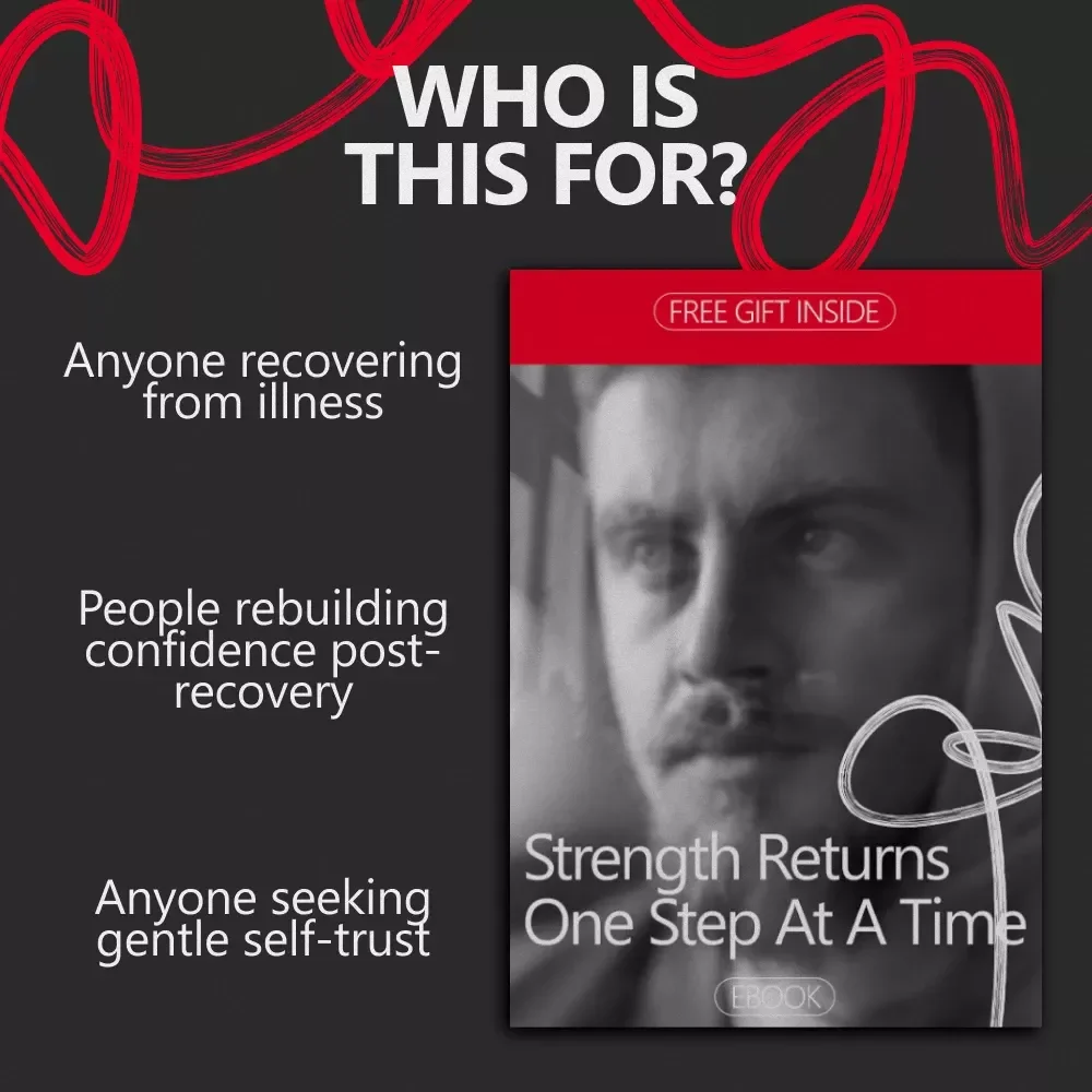 Strength Returns One Step at a Time — eBook Guide on how to build confidence after illness, Gentle Recovery, Emotional Healing & Self-Trust