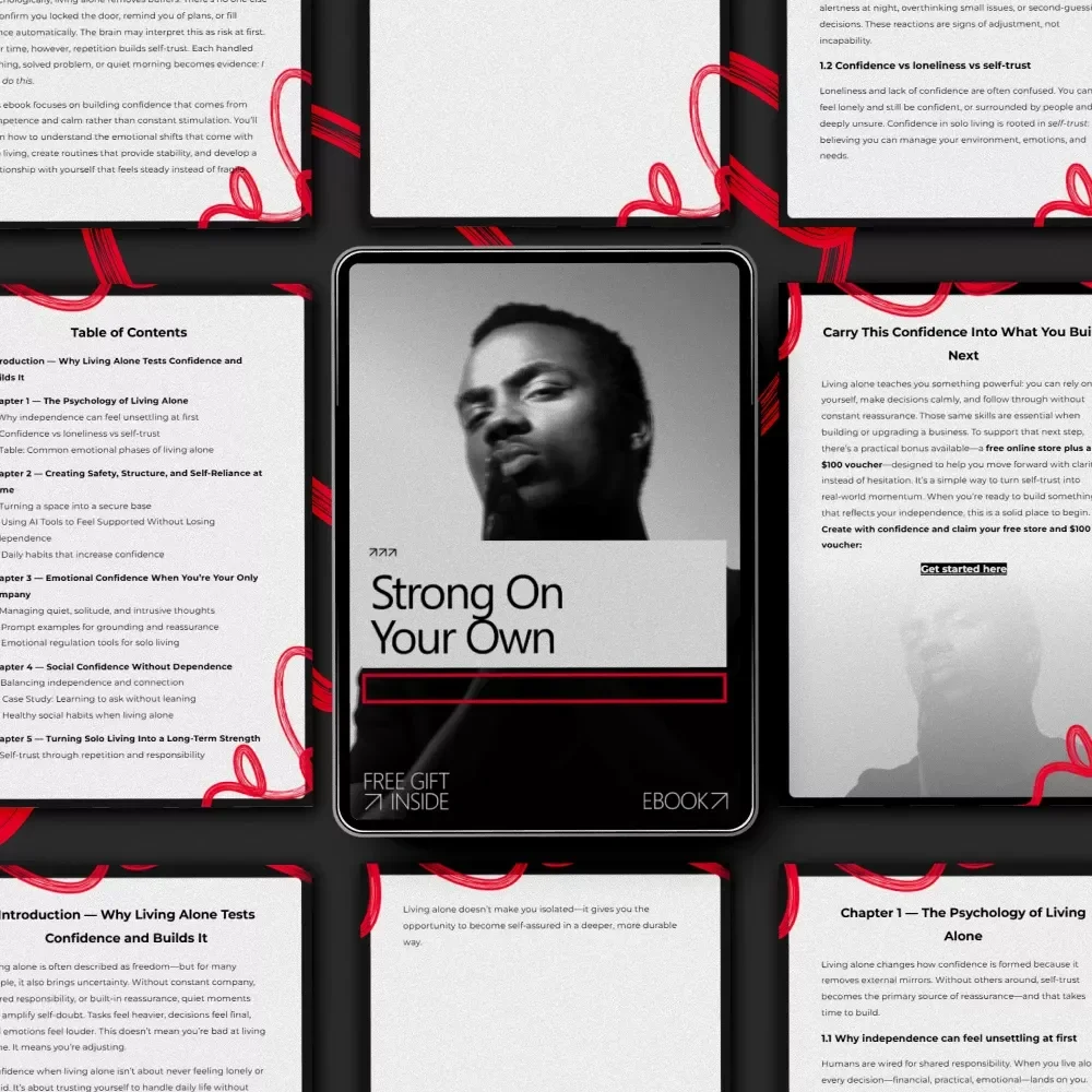Strong on Your Own: A Confidence-Building Ebook Guide on How to Be Confident When Living Alone
