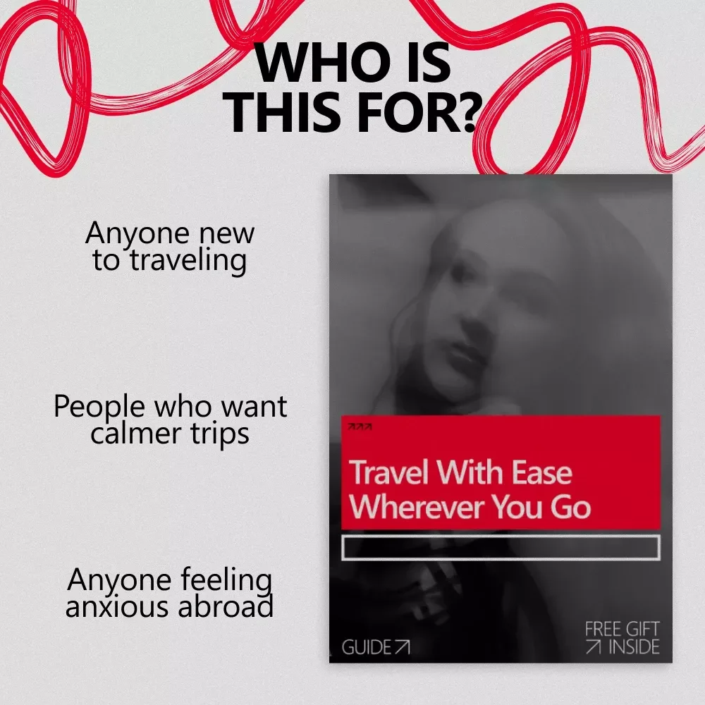 Travel With Ease Wherever You Go: A Practical Guide on how to be a confident traveler for Stress-Free, Flexible Adventures