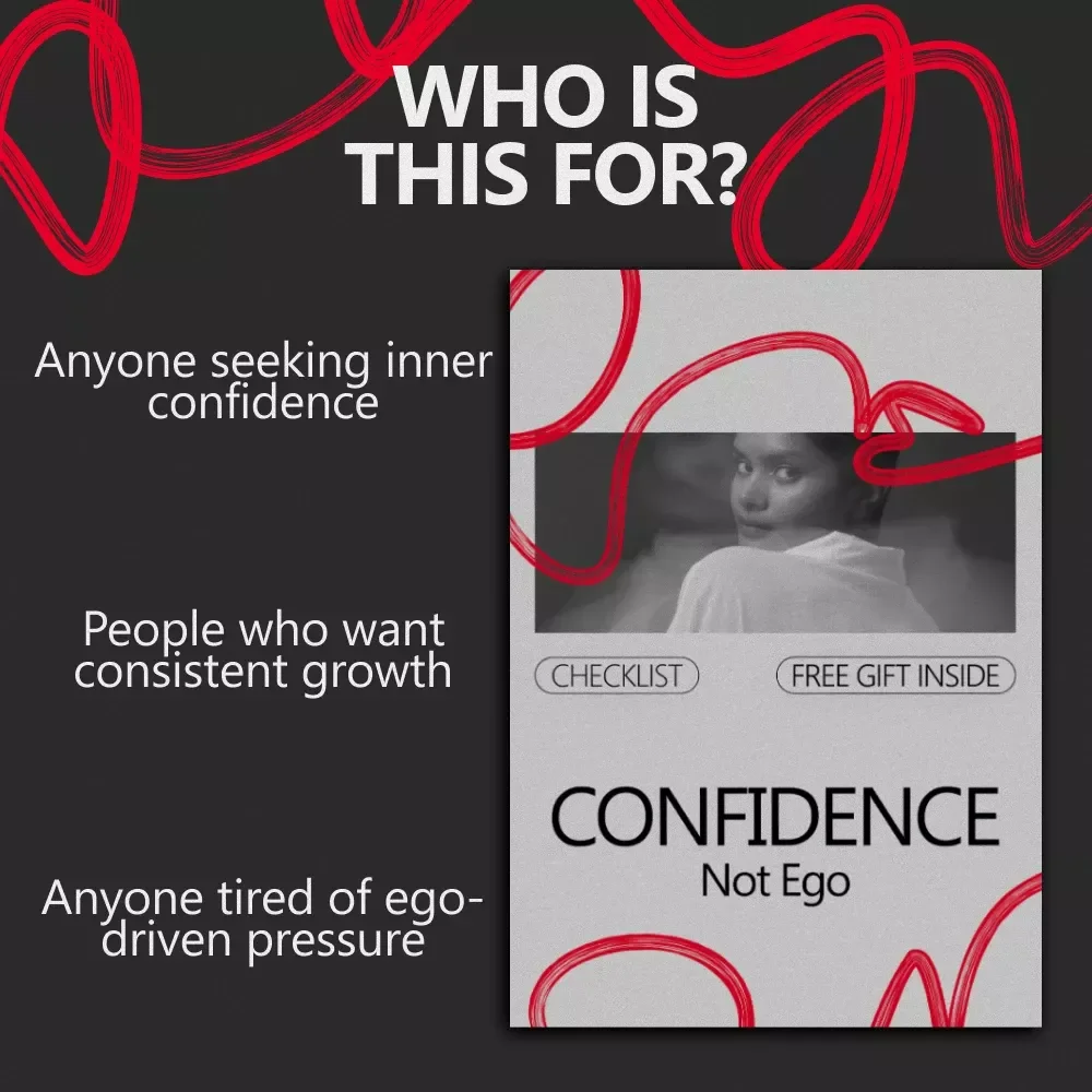 Confidence, Not Ego – Checklist to Understand Confidence vs Ego Explained Simply | Daily Builders, Ego Traps, AI Tips & Quick Test