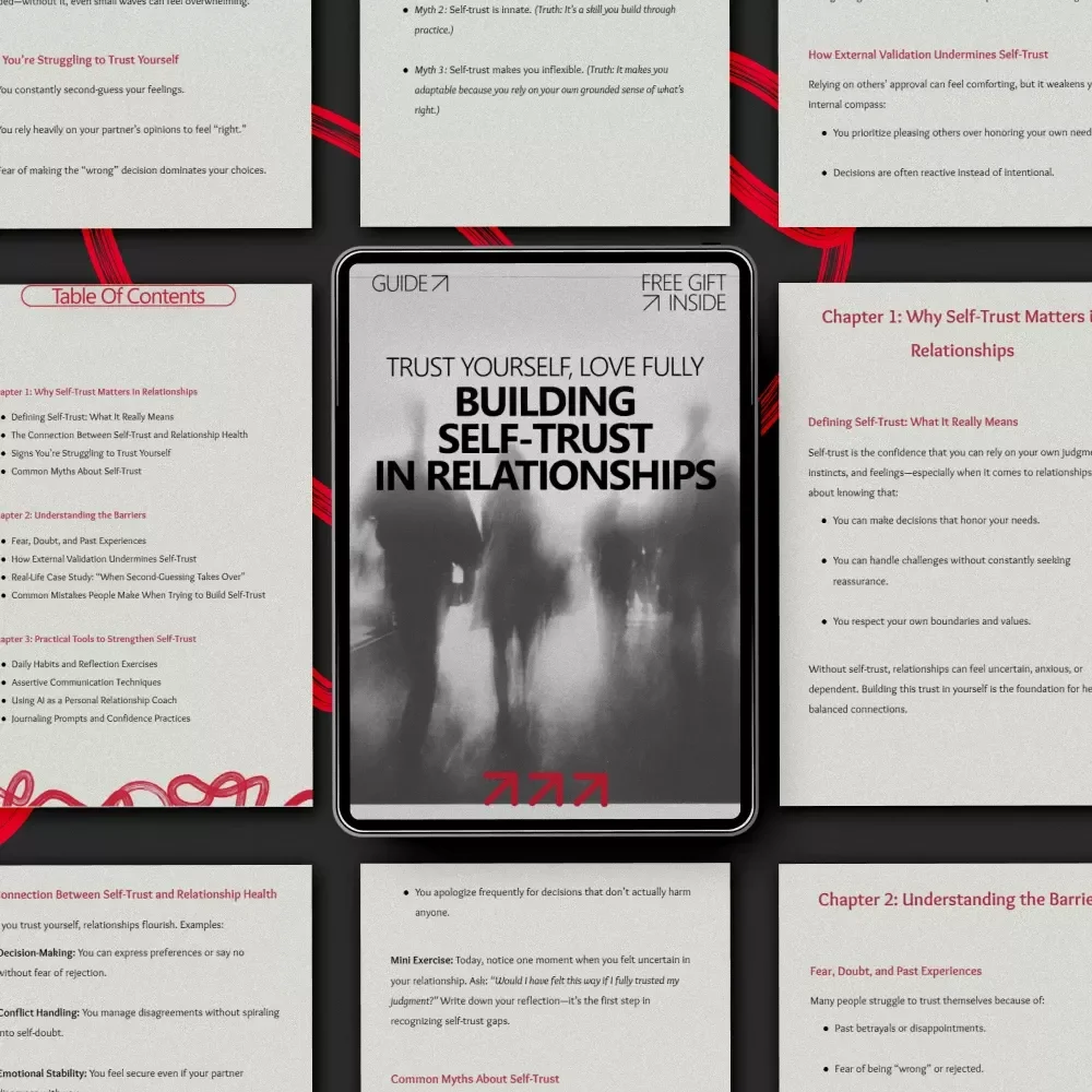 Trust Yourself, Love Fully: Building Self-Trust in Relationships – Digital Guide for Confidence, Communication & Emotional Security