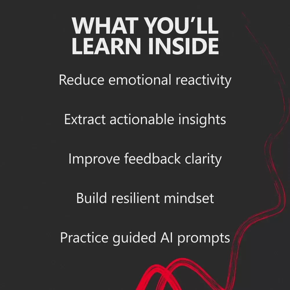 Handling Criticism Well With AI – Practical Guide on how to handle criticism well with ai for Growth, Confidence & Emotional Clarity