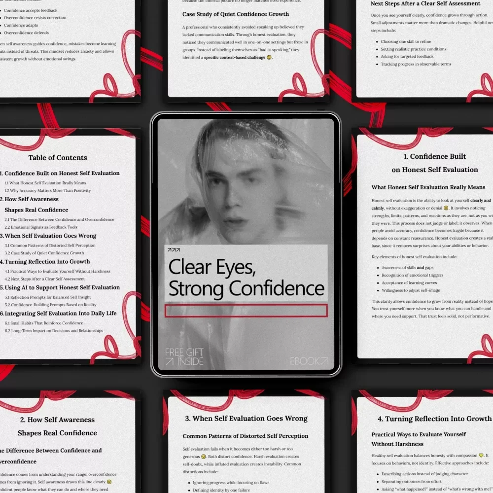 Clear Eyes, Strong Confidence: An Ebook on How Confidence Is Built Through Honest Self Evaluation
