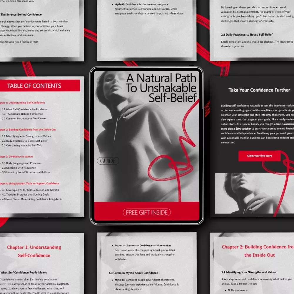 A Natural Path to Unshakable Self-Belief: A Guide to Increasing Self Confidence Naturally