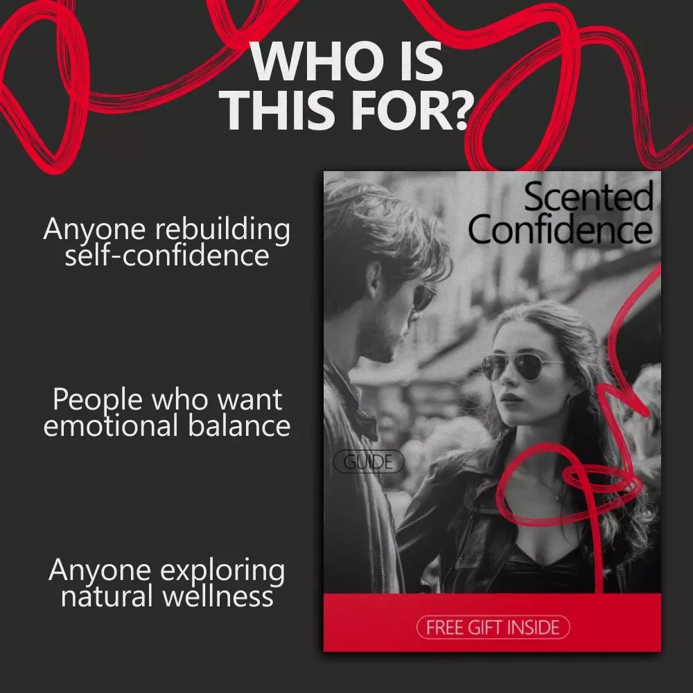 Scented Confidence – A Practical Guide on how to use aromatherapy for confidence, Self-Belief Rituals, Essential Oil Blends & Daily Mindset Support (Digital Download)