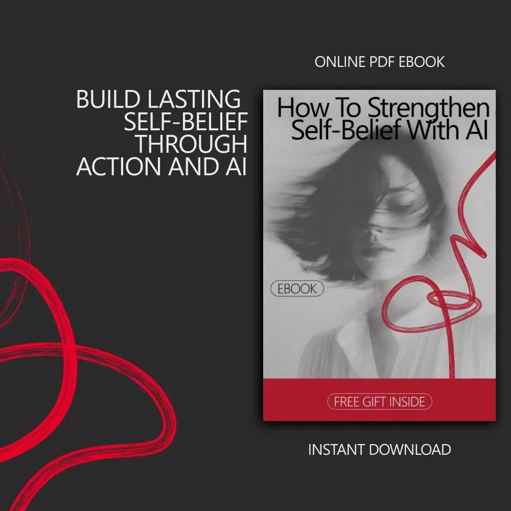 How to Strengthen Self-Belief with AI | Practical eBook Guide for Self Belief Building with AI, Confidence, Clarity & Daily Momentum