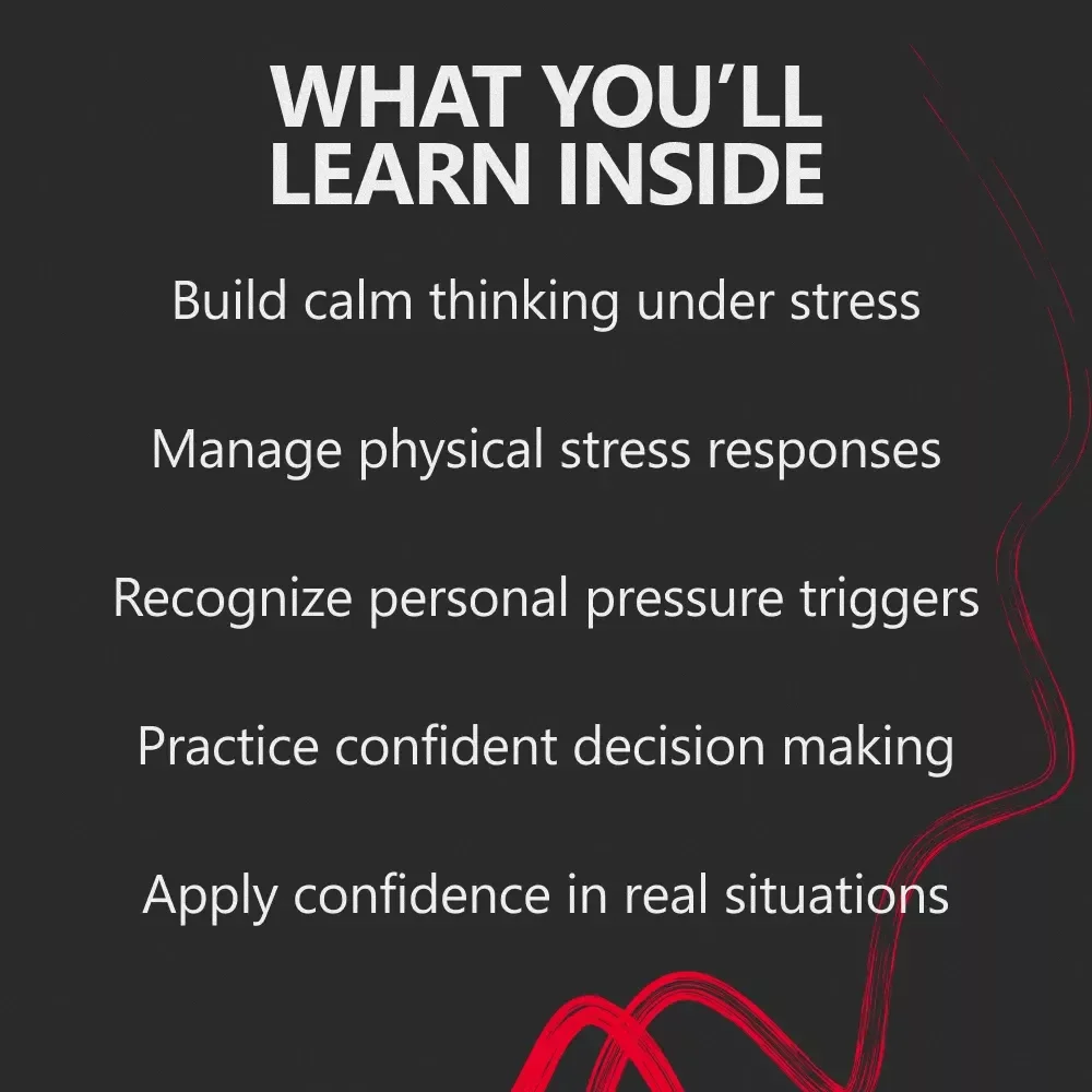 How to Stay Confident When Pressure Hits – A Practical Guide on how to be confident under pressure for Work, Life & High-Stress Moments