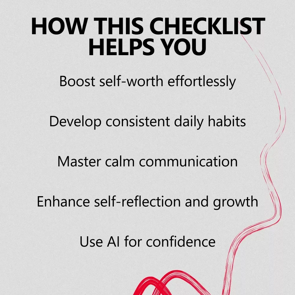 Developing Quiet Confidence: A Practical Checklist for Building Calm, Assertive Strength