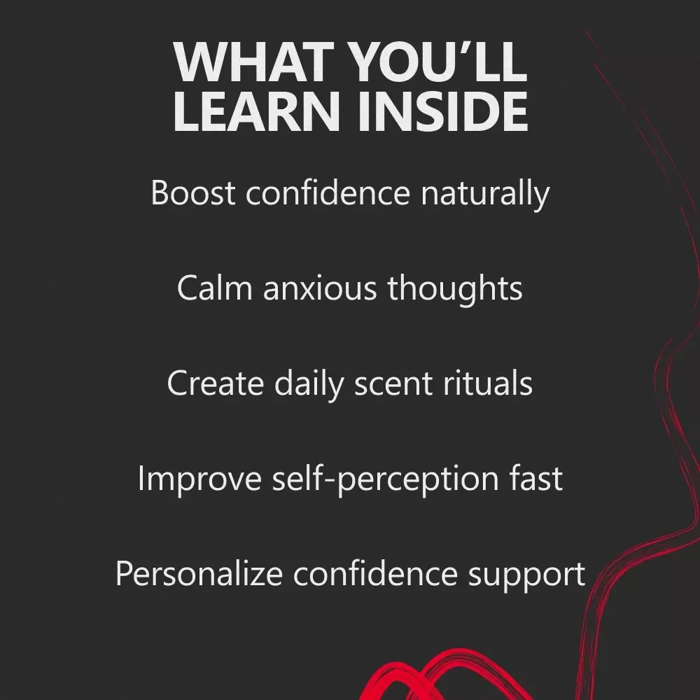 Scented Confidence – A Practical Guide on how to use aromatherapy for confidence, Self-Belief Rituals, Essential Oil Blends & Daily Mindset Support (Digital Download)