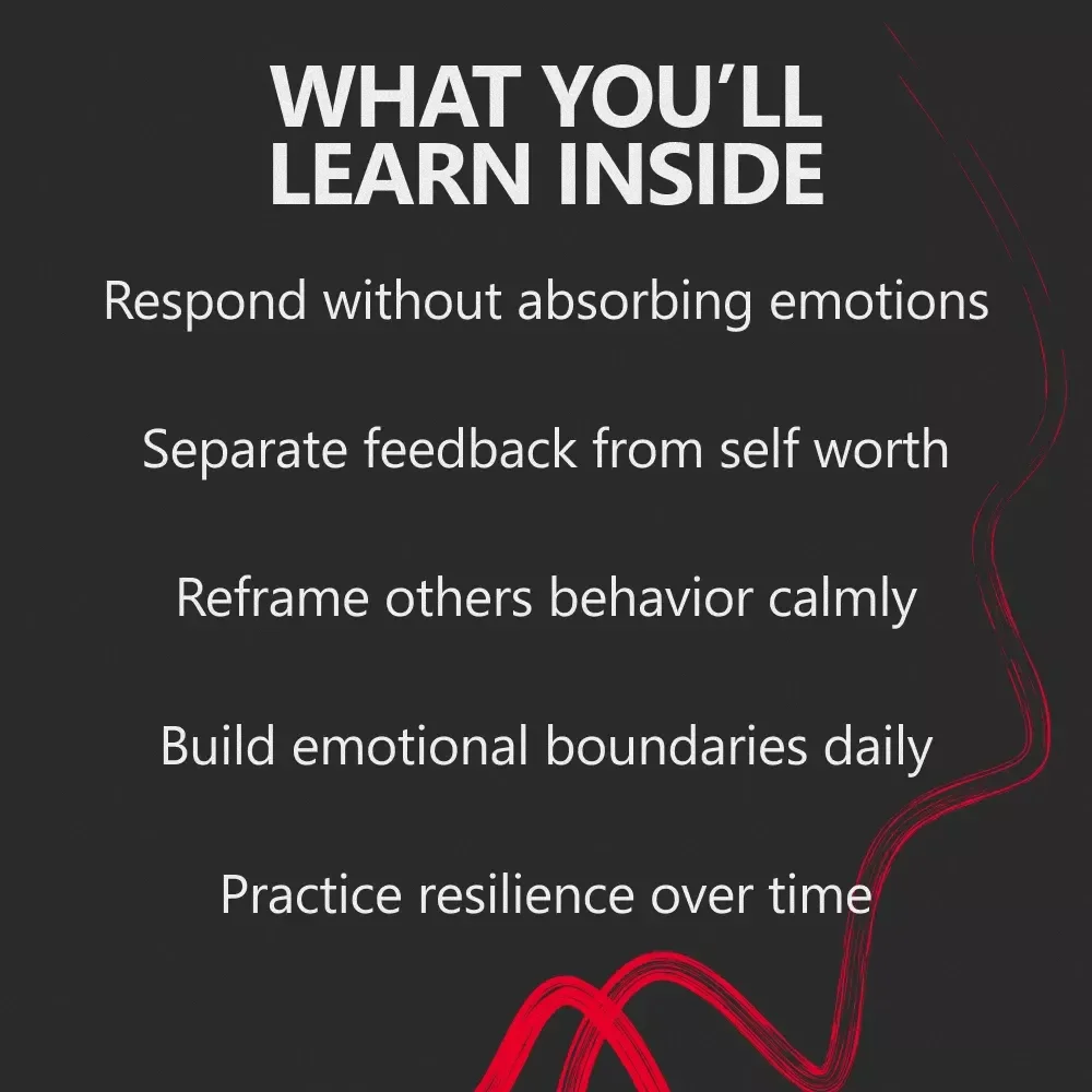 Let It Pass, Not Stick: A Practical eBook on how to not take things personally, Build Emotional Boundaries, and Stay Calm in Everyday Situations