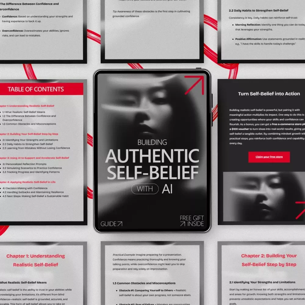 Building Authentic Self-Belief with AI: How to Build Realistic Self-Belief Using AI for Personal Growth
