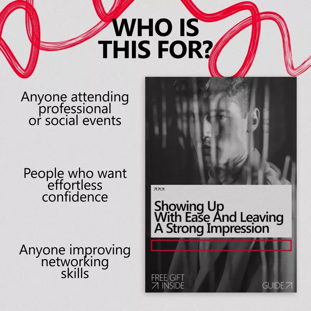 Showing Up With Ease and Leaving a Strong Impression – A Professional Confidence Guide for Work Happy Hours, Networking Events & Social Work Settings