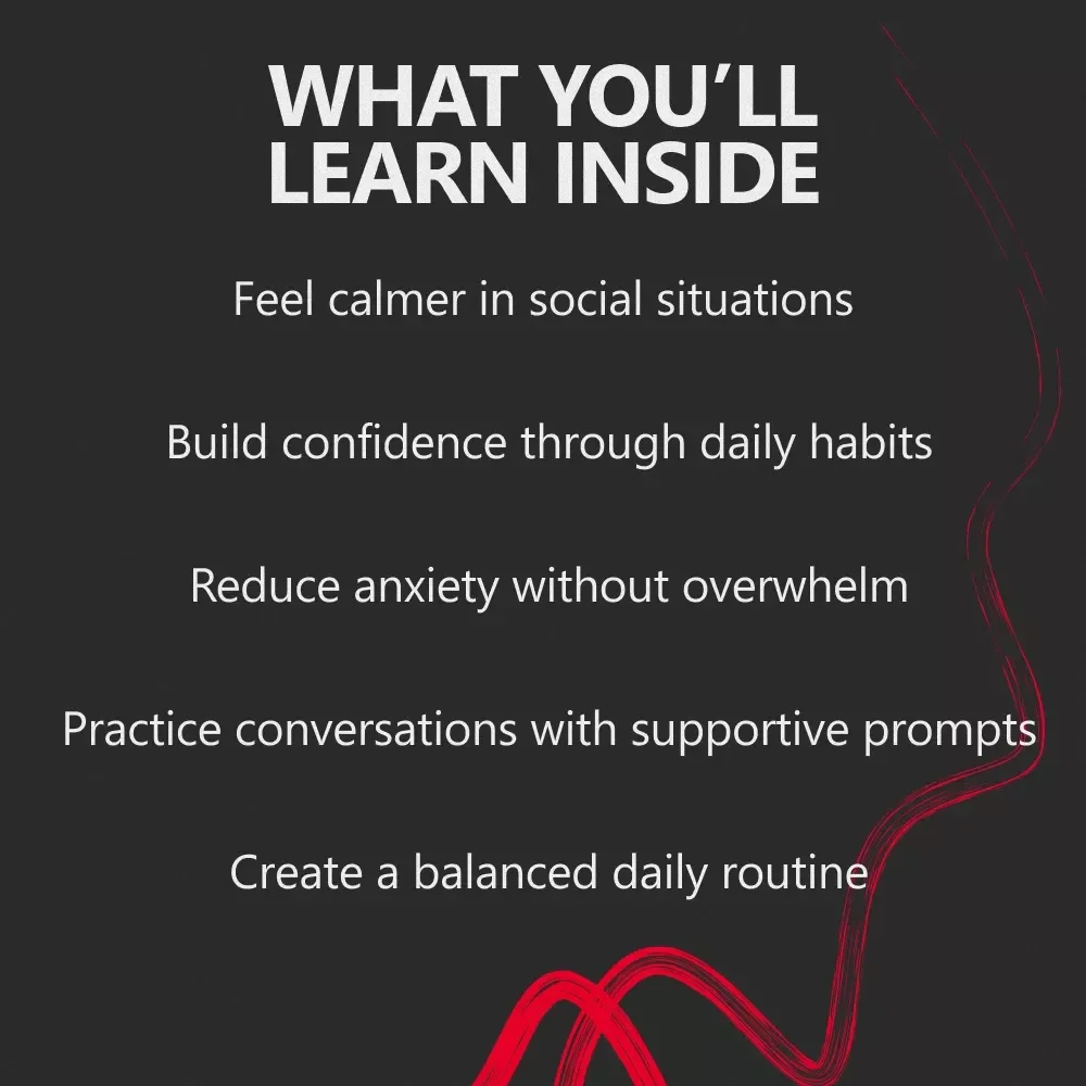 Quiet Confidence, Daily Practice – A Gentle Routine for Overcoming Social Anxiety | Digital Guide for Daily Calm & Self-Assurance