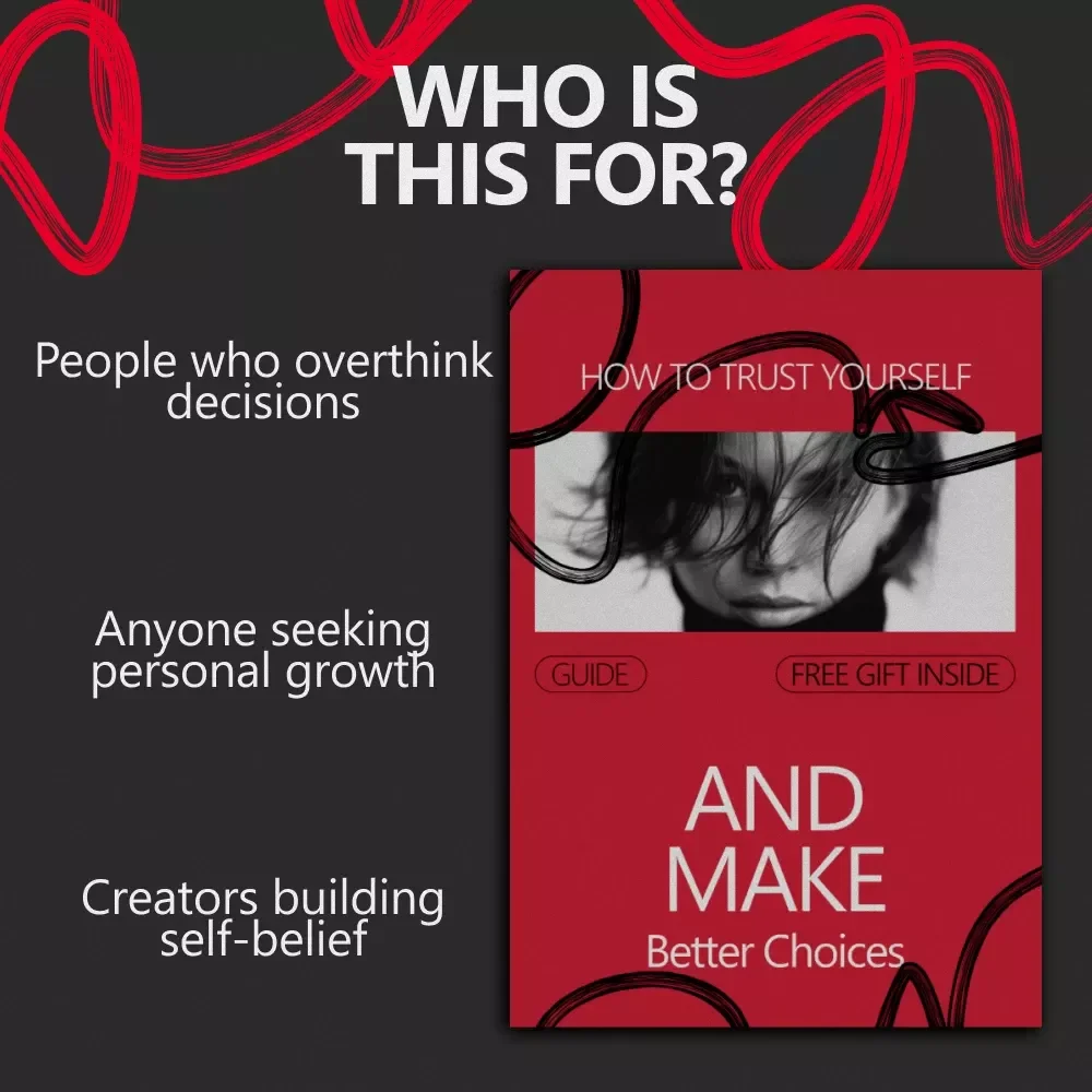 How to Trust Yourself and Make Better Choices – A Practical Guide for Confidence, Clarity & How to Feel Confident Making Choices