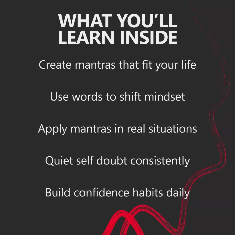 Mantras to Boost Confidence and Own Your Power | Digital Ebook Guide with Mantras for Confidence, Self-Belief & Inner Strength