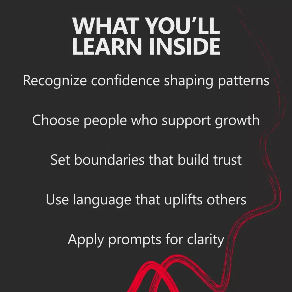 Circle That Builds Confidence – Practical eBook Guide on how to build a confidence boosting inner circle for Personal Growth