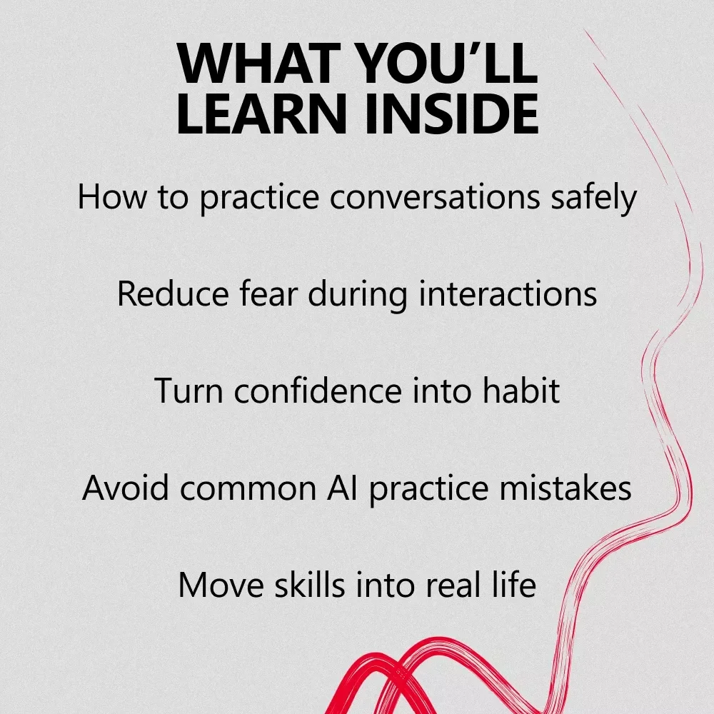 Confidence, Practice, and AI Companions – Ebook Guide to Using an ai companion for building social confidence, Low-Pressure Conversation Practice & Real-Life Growth