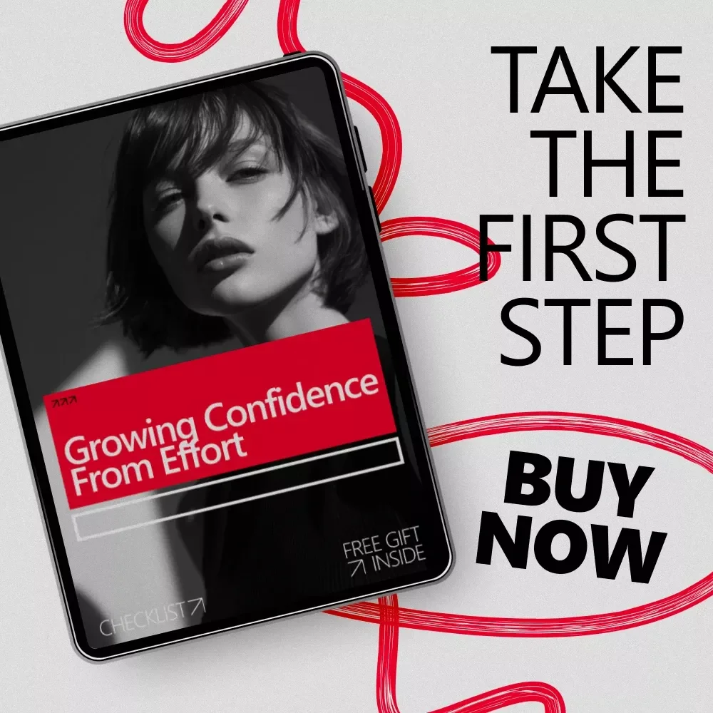 Growing Confidence from Effort - Boost Your Confidence Through Daily Action - Digital Checklist