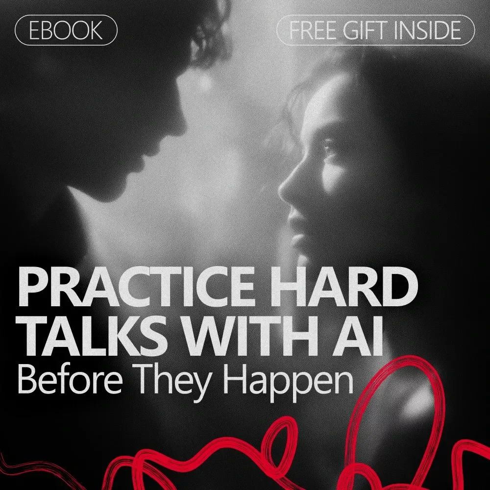 Practice Hard Talks With AI Before They Happen | AI That Helps You Rehearse Difficult Conversations | Digital Ebook Guide for Confident Communication