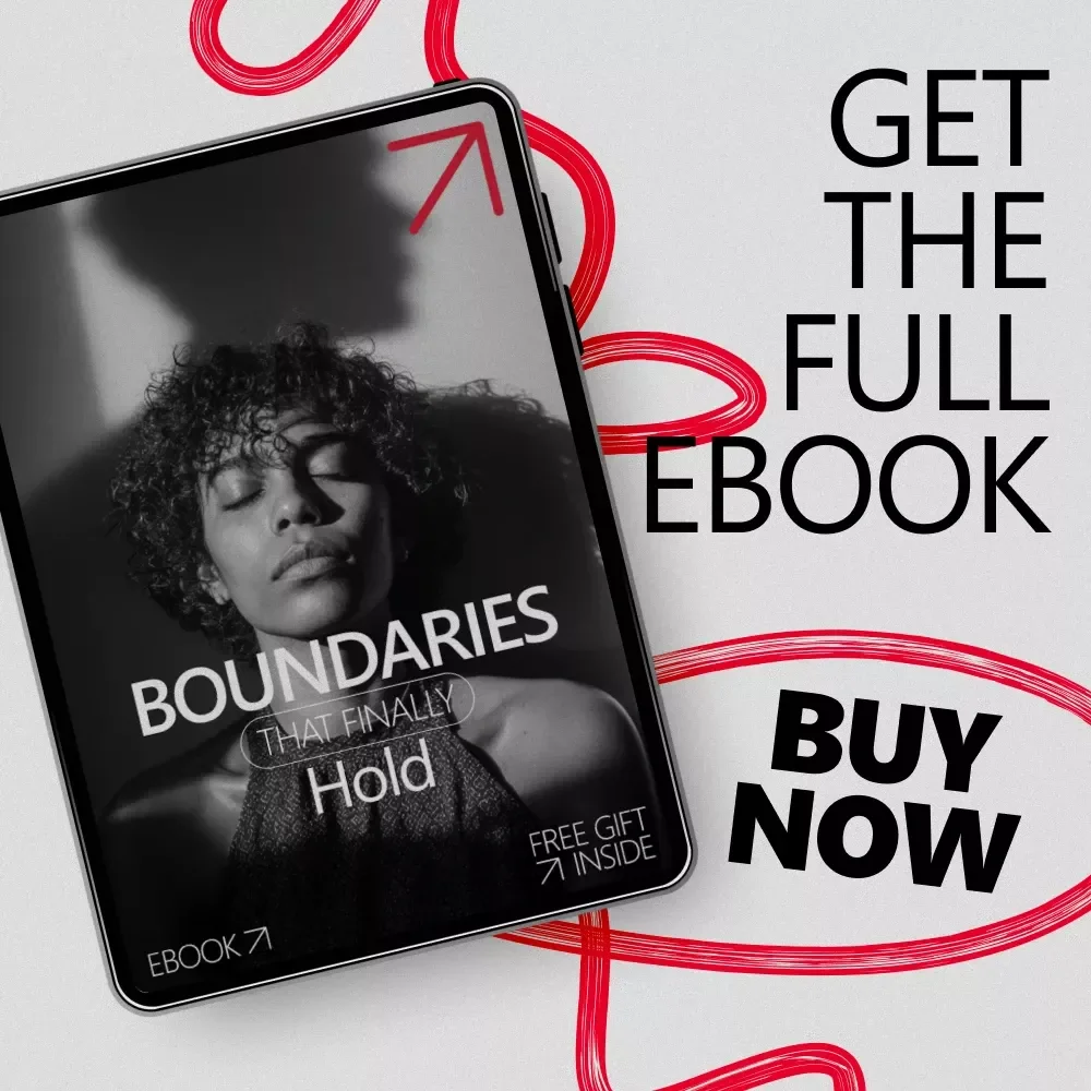 Boundaries That Finally Hold | eBook Guide to Boundaries for People Pleasers, Stop Overgiving, Say No Without Guilt