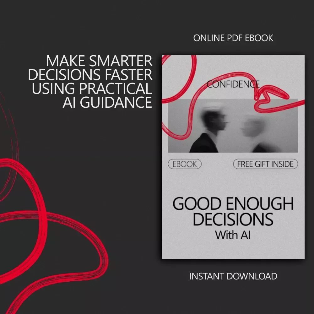 Good Enough Decisions With AI – Practical Guide to Using an AI Good Enough Decision Maker Tool for Faster, Smarter Everyday Choices