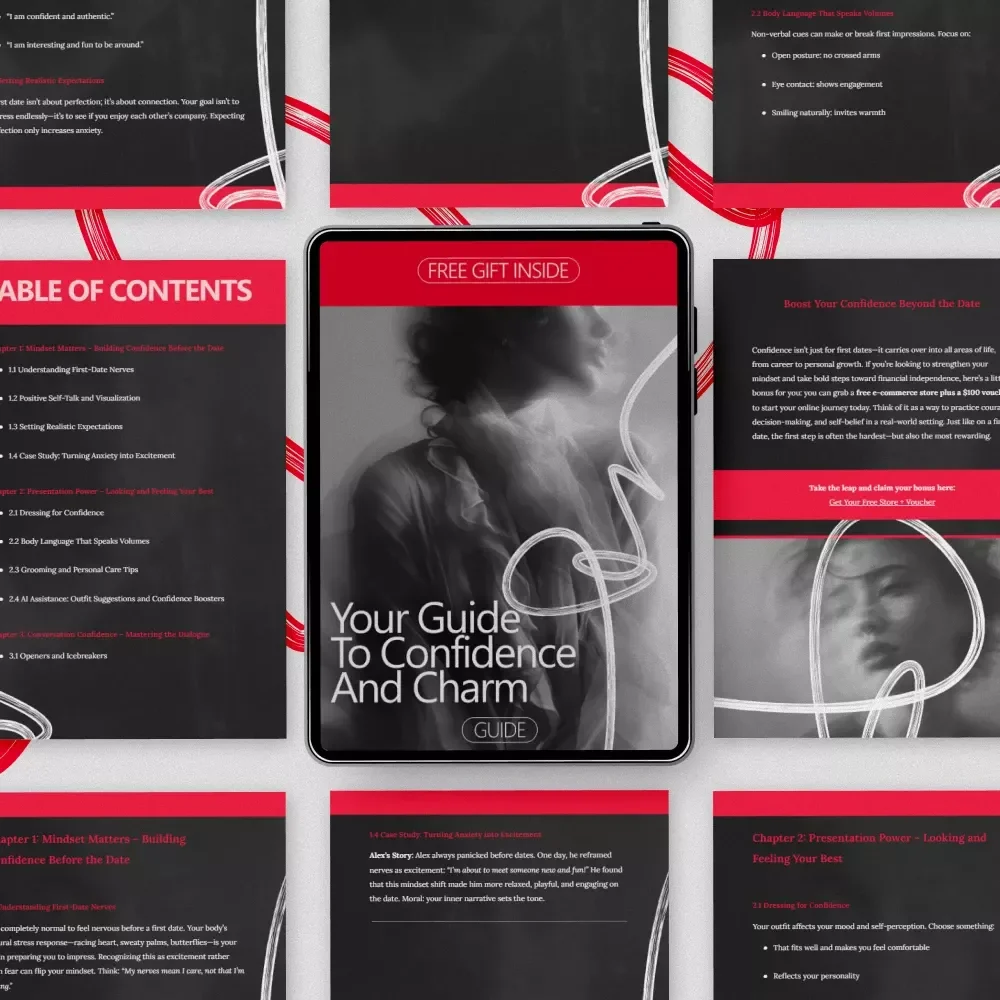 Your Guide to Confidence and Charm – A Practical Guide on How to Be Confident on a First Date, Build Attraction, and Master Meaningful Conversations