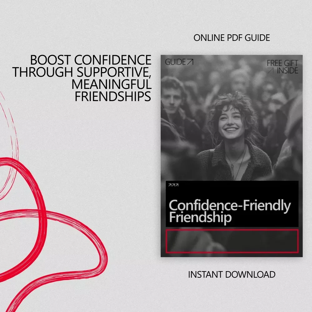 Confidence-Friendly Friendship Guide: How to Be a Better Friend for Someone's Confidence – Digital Download eBook & Checklist