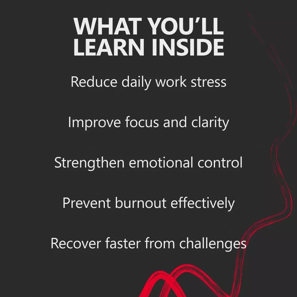 Calm Under Pressure at Work: Stress Resilience Techniques for Work Guide, Daily Micro-Resets, Emotional Regulation, and AI Prompt Examples