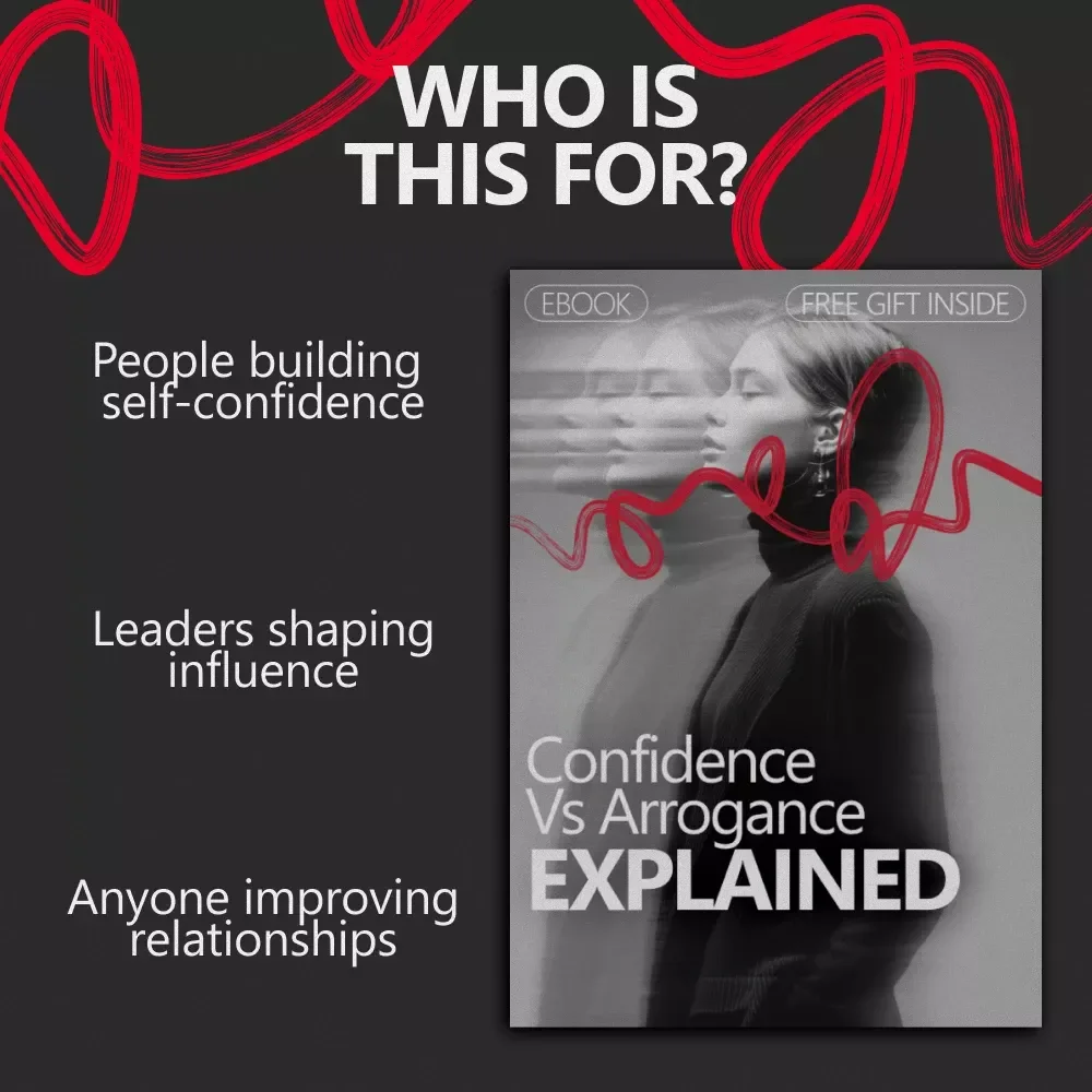 Confidence vs Arrogance Explained | A Clear Guide to the Difference Between Confidence and Arrogance | Self-Awareness & Personal Growth eBook