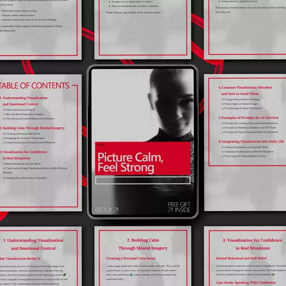 Picture Calm, Feel Strong: A Powerful Guide to Visualization for Staying Calm and Confident