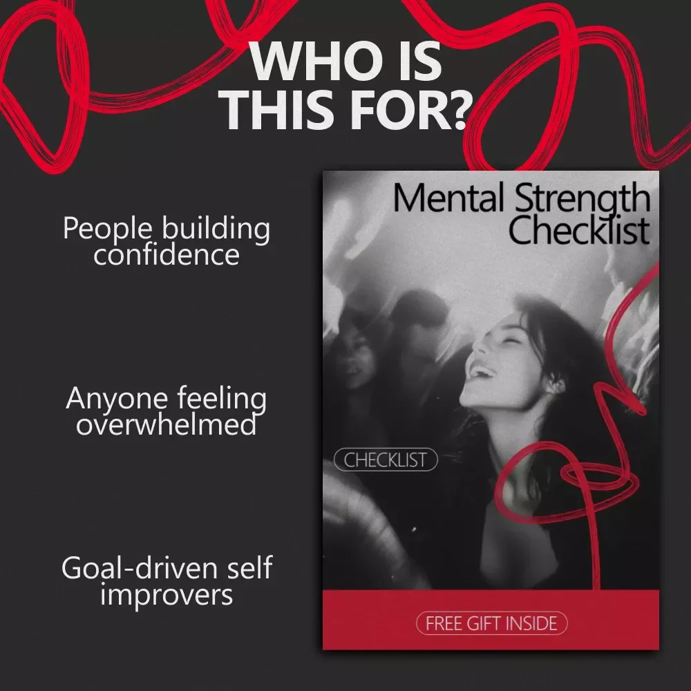 Mental Strength Checklist – Signs of Mental Strength Guide for Resilience, Focus, Emotional Control & Confident Decision-Making | Printable & Digital Download