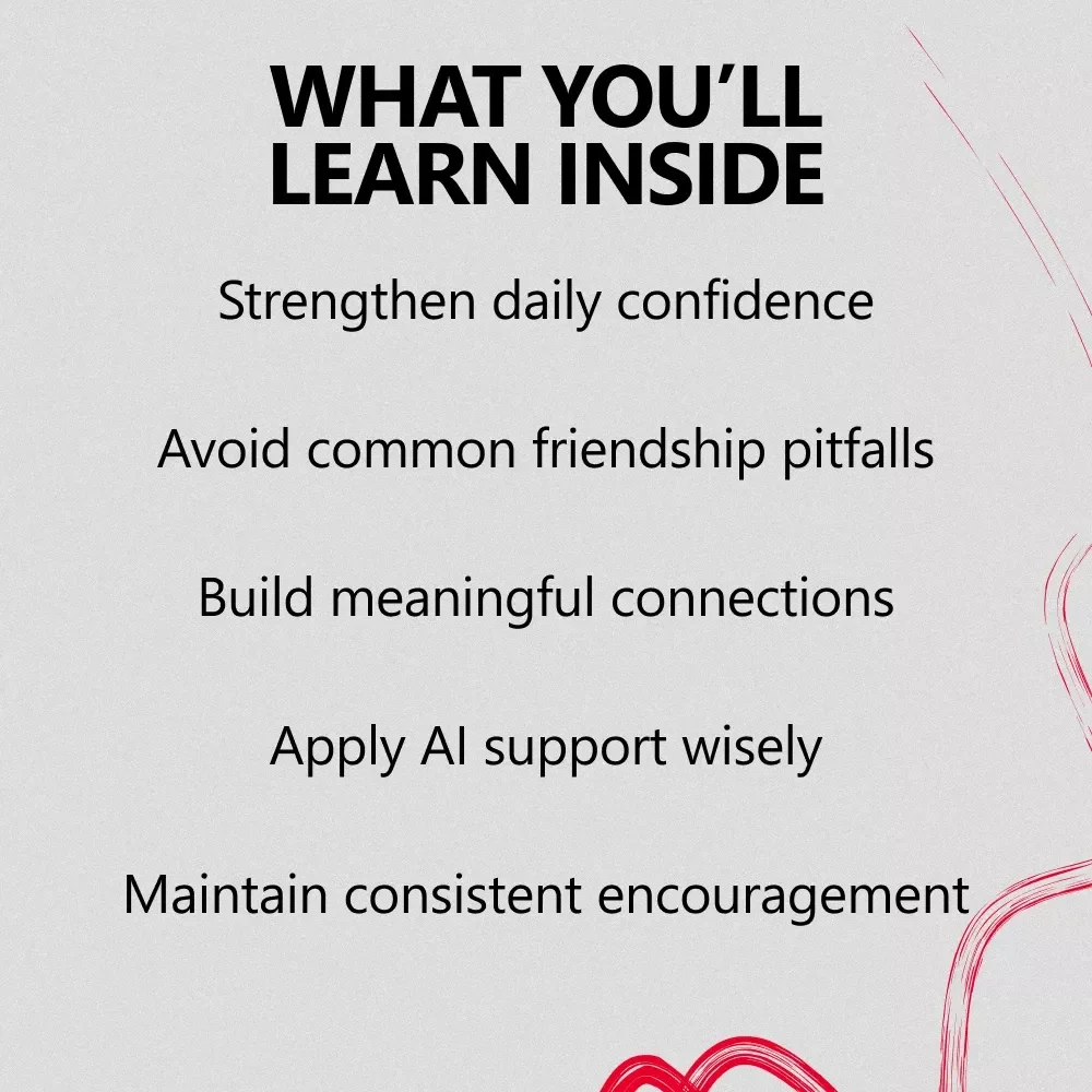 Confidence-Friendly Friendship Guide: How to Be a Better Friend for Someone's Confidence – Digital Download eBook & Checklist